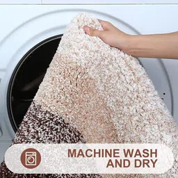 JARS Collections  Microfibre Anti Skid Floor Door mat - Multicolor image 3