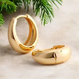 SHREE KRISHNA SHOPPING Gold-Plated Brass Earrings-picture-25