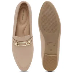 Van Heusen Women's Beige Casual Loafers image 3