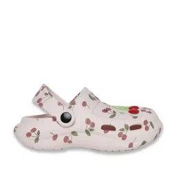 Pantaloons Junior Pink Back Strap Clogs-picture-38