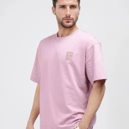 Rare Rabbit Pink Oversized Graphic T-Shirt image 4