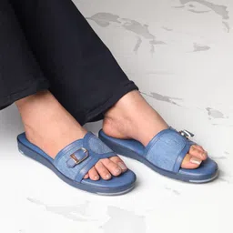 Monrow Women Open Toe Flats with Bows image 4