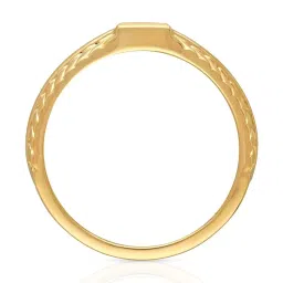 Malabar Gold and Diamonds 18k IGI Certified Diamond Yellow Gold Ring for Men image 4
