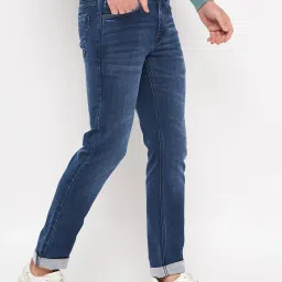 Duke Medium Blue Slim Fit Stretchable Jeans image 4