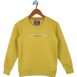 Monte Carlo Kids Green Graphic Print Full Sleeves Sweatshirt-picture-27