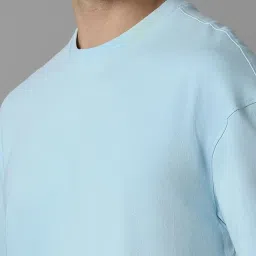 Louis Philippe Blue Regular Fit T-Shirt image 4