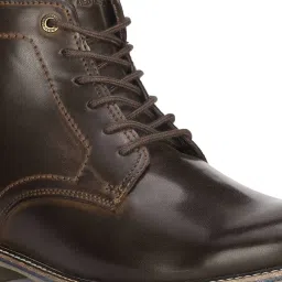 Bata Men's ANDRESON Brown Derby Boots image 4
