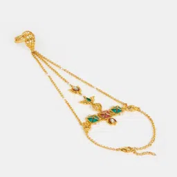 Shaya 925 Silver The Shaadi Diaries Gold Plated Phera Promise Hand Harness image 4