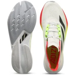 Adidas Men's ADIZERO BOSTON 12 M White Running Shoes image 4