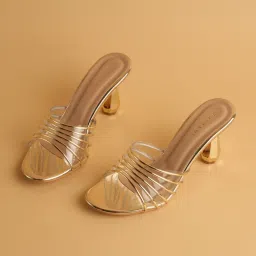 Eridani Women's Amelia Gold Stilettos image 4