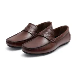 Rare Rabbit Men's Tan Loafers image 4