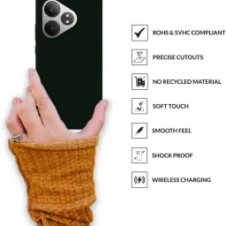 Sprig Back Cover for REALME GT 6T 5G (Green) image 4