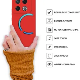 Sprig Back Cover for INFINIX GT 20 PRO (Red) image 4