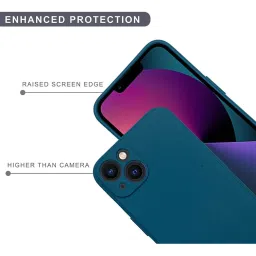 Sprig Back Cover for APPLE iPhone 15 Plus (Blue) image 4