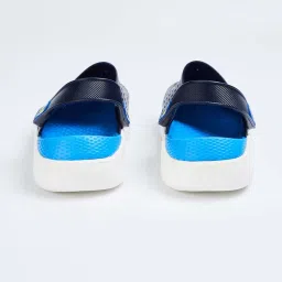 Fame Forever by Lifestyle Kids Navy Back Strap Clogs image 4