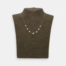 Sri Jagdamba Pearls 18k Gold Graceful Chain for Women-image-0