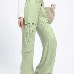 glitchez Women Carefree Cuts Baggy Trousers-picture-29