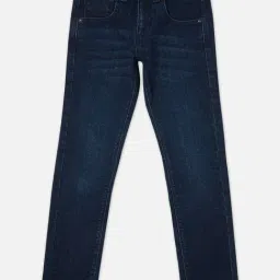 Pepe Jeans Kids Dark Blue Solid Jeans-image-26