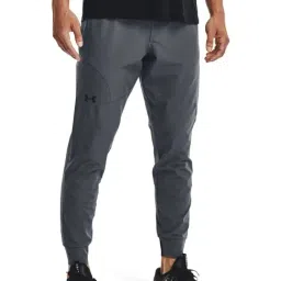 Under Armour Gray Fitted Sports Joggers-picture-29