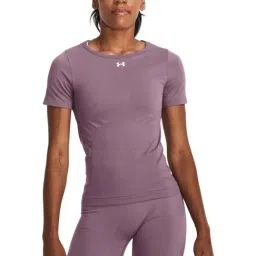 UNDER ARMOUR Purple Slim Fit Sports T-Shirt-image-21
