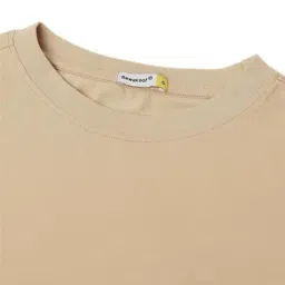 Bewakoof Yellow & Beige Cotton T-Shirt - Pack of 2 image 5