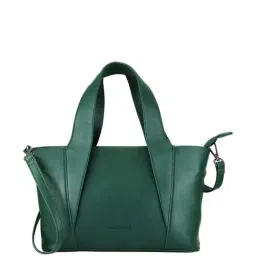 Fastrack Green Solid Small Tote Handbag-image-27