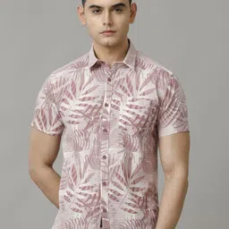 Voi Jeans Men Slim Fit Floral Opaque Printed Casual Shirt-image-26
