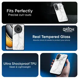 QRIOH Abstract Printed Realme P3 Ultra 5G Back Case Mobile Accessories image 2