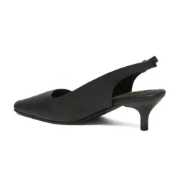 Flat N Heels Women's Black Back Strap Sandals image 5