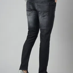 Code 61 Men Skinny Fit Low-Rise Light Fade Stretchable Jeans image 2