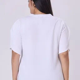 Style Quotient Plus Puff Sleeve Top image 2