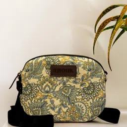 Anouk Printed Sling Bag with Applique-image-66