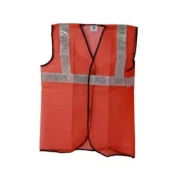 Rahul Professionals High Visibility Polyester and Plastic Blue & Orange Safety Helmet & Reflective Jacket Combo Free Size (Pack of 2)-picture-33