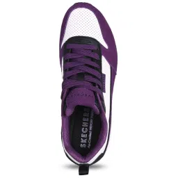 Skechers Women's UNO - 2 MUCH FUN Purple Sneakers image 4
