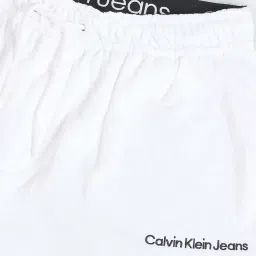 Calvin Klein Bright White Regular Fit Shorts image 4