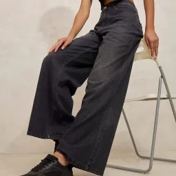 showoffff SHOWOFF Grey Solid Jeans image 4