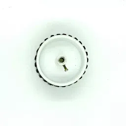 Invento 70mm x 40mm Plastic Robotic Wheel Durable Rubber Tire Wheel 6mm-picture-40