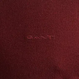 Gant Wine Red Wool Regular Fit Sweater image 4