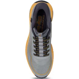 Skechers Men's SWITCH BACK - MIST Grey Multi Walking Shoes image 4