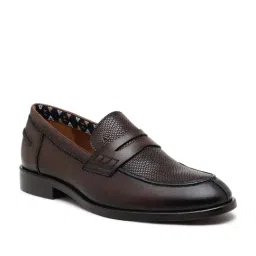 Arrow Men's Brown Formal Loafers image 3