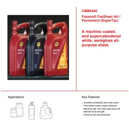 Avery Dennison Fasson Supertech Labels 13x19 inch, CMB0440 (Pack of 100 Pcs) image 3