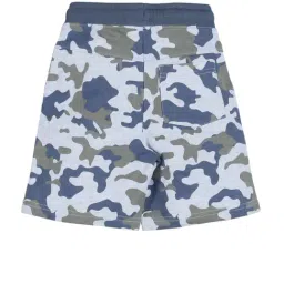 Plum Tree Boys Green & Grey Camouflage Shorts image 2