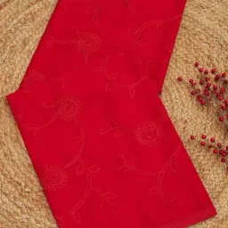 Soch Red Chiffon Embroidered Dupatta-image-50