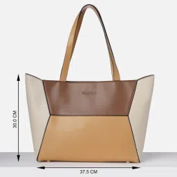 Van Heusen Multi Color Block Shoulder Handbag image 4