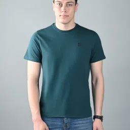 Louis Stitch Multicolored Cotton Regular Fit Plain T-Shirt (Pack of 3) image 4