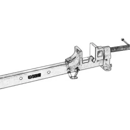 Unique 1.07 m (3.5 Feet) T Bar Cramp U360 image 2