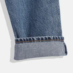 GAP Boys Pure Cotton Mildly Distressed Light Fade Jeans image 3