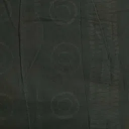 Unnati Silks Yellow & Green Cotton Printed Saree With Unstitched Blouse image 4