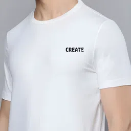 SZN Printed Round Neck Applique T-shirt image 3