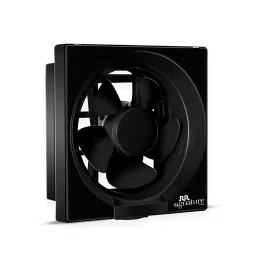 Luminous Vento Deluxe HS Exhaust Fan 200 mm 60 W 2100 RPM, Black-image-2